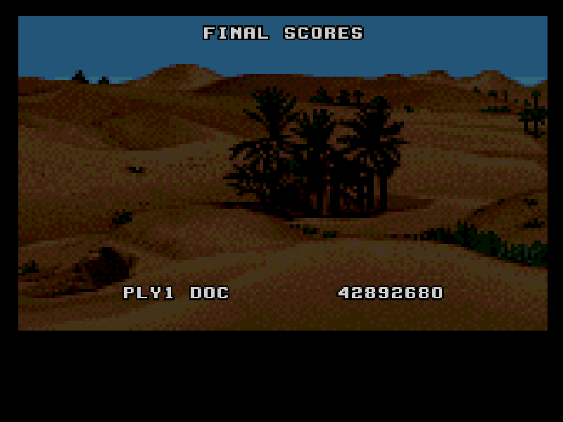 Score Doc Desert Course