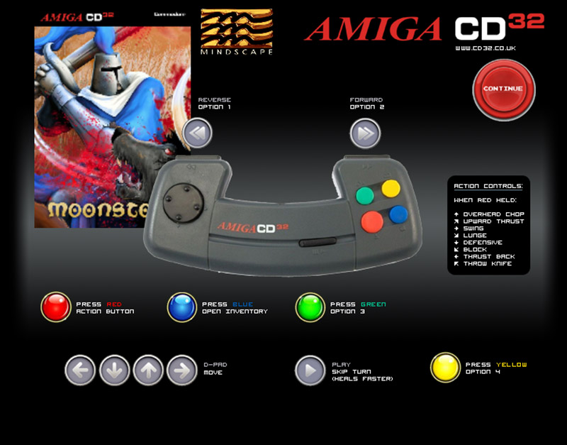 Moonstone Amiga CD32 amiga