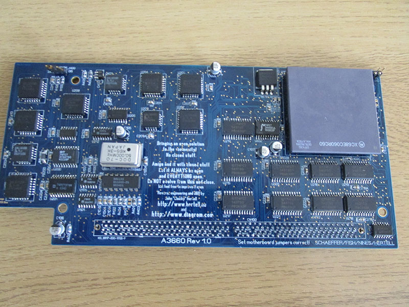 amiga Amiga A3660 PCB Rev 1.1 for A3000/A4000 