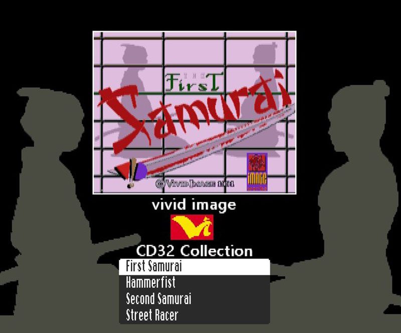 Vivid Image CD32 menu