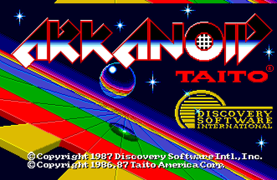 Arkanoid Title