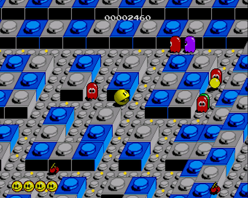 Pacmania Ingame