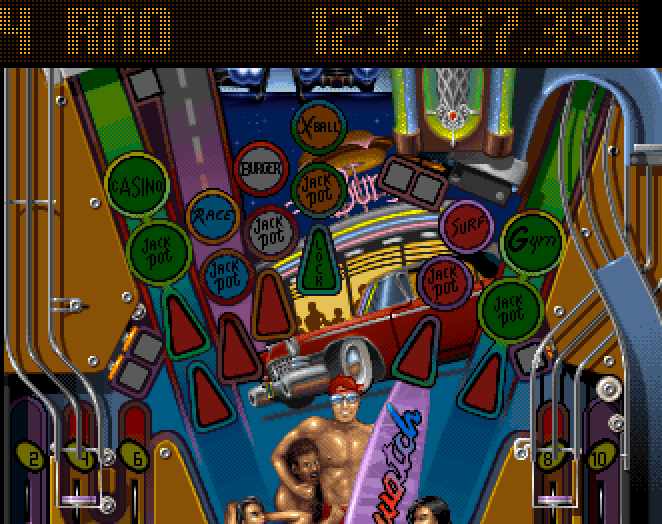 1er score pinball illu