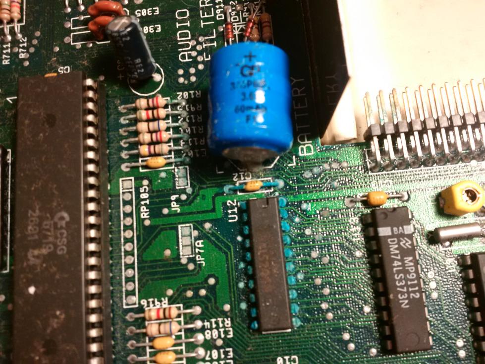 Batterie qui coule