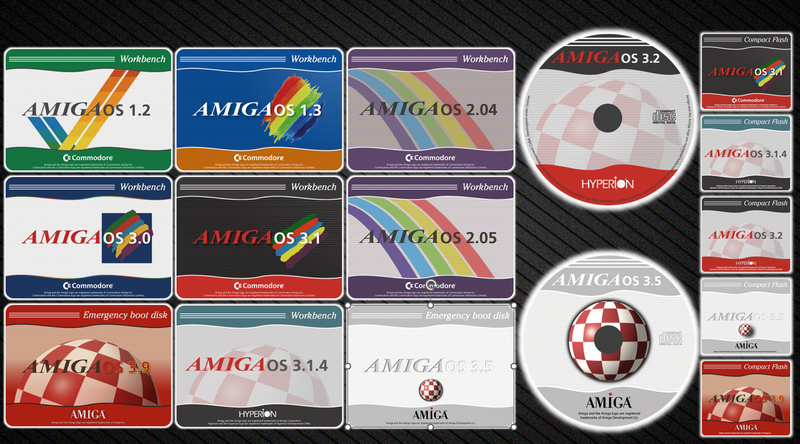 AmigaOS Stickers v2