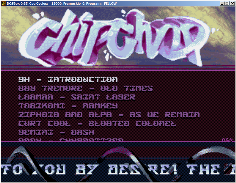 ChipChop17 (Music Disk) DOSBox Kimy
