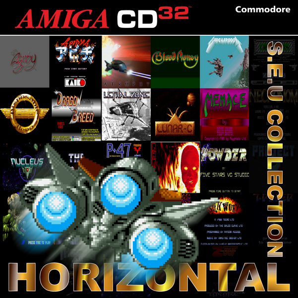 Horizontal Shoot Em Up compilation amiga cd32
