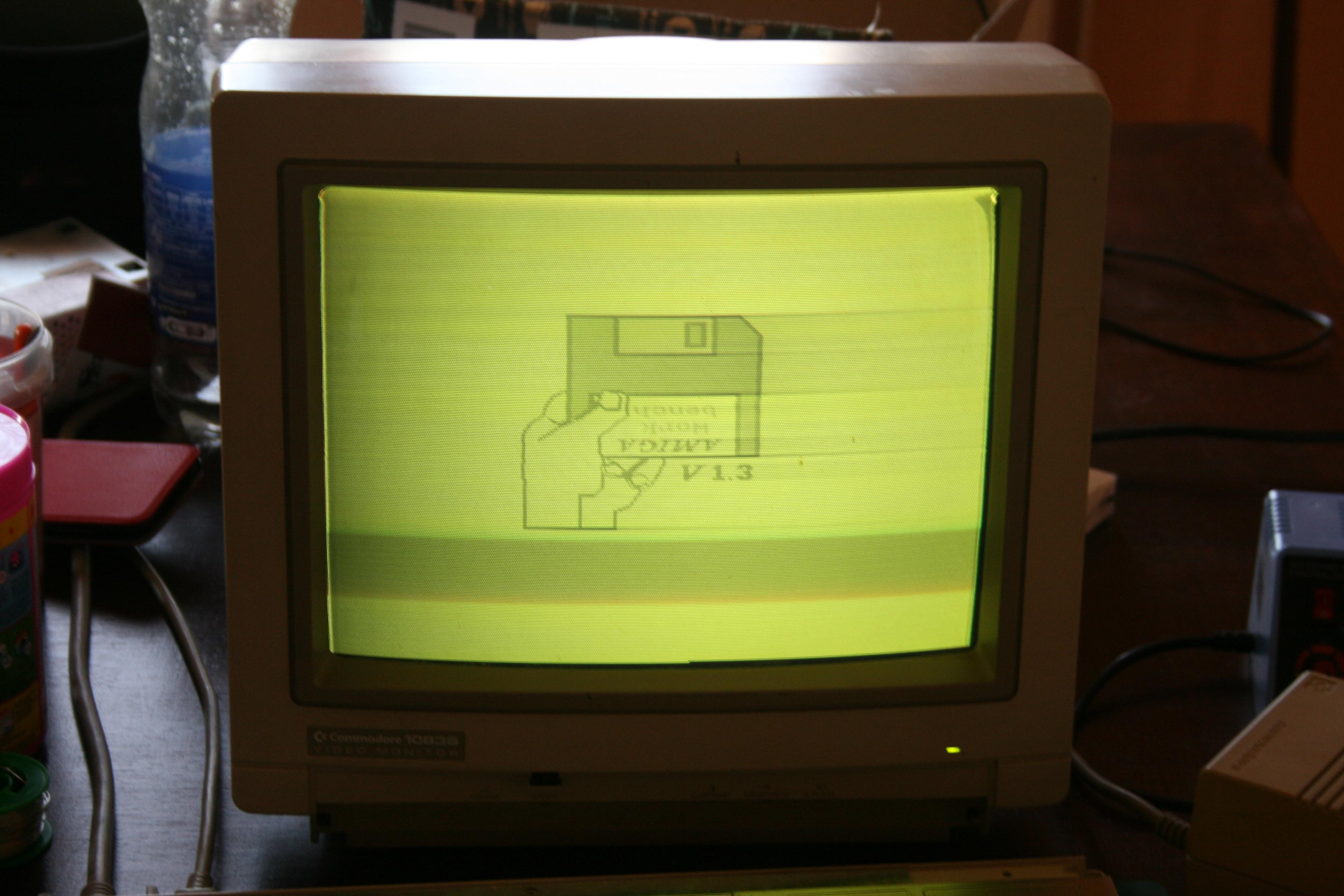 Amiga fonctionnel, mais affichage jaune