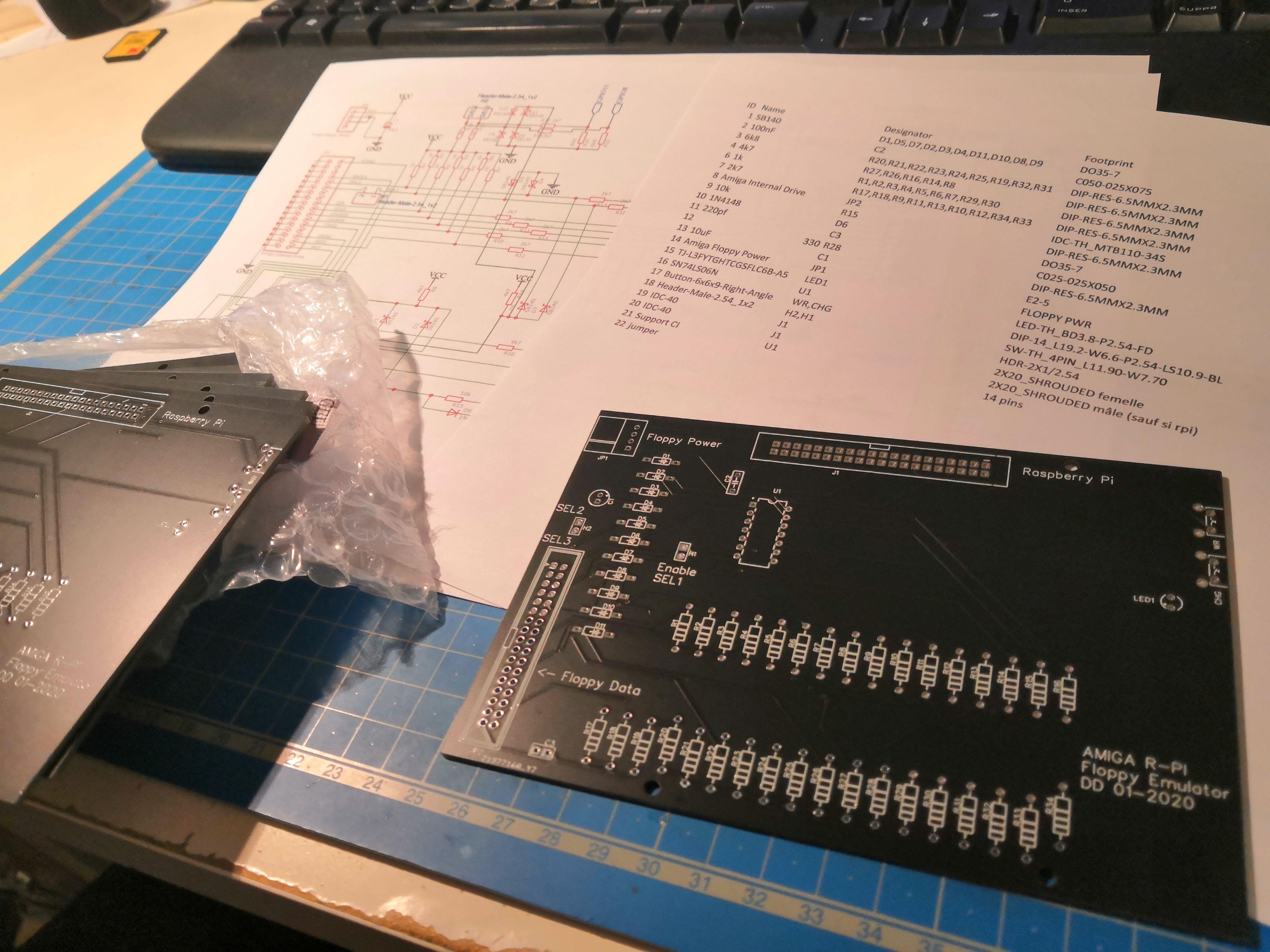 pcb amiga rpi